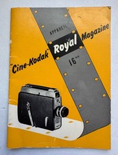 Kodak Cine-Kodak Royal 16mm Magazine Camera Instruction Manual In French