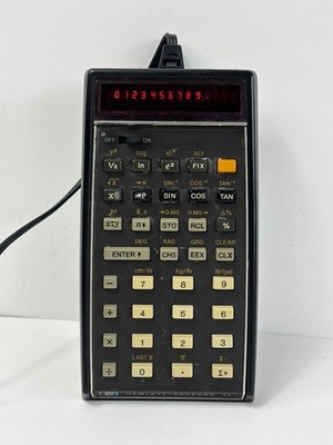 Vintage Hewlett-Packard HP-45 Scientific Calculator Made in U.S.A.