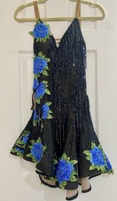 Gorgeous Floral Dance Costume Size Small Adult