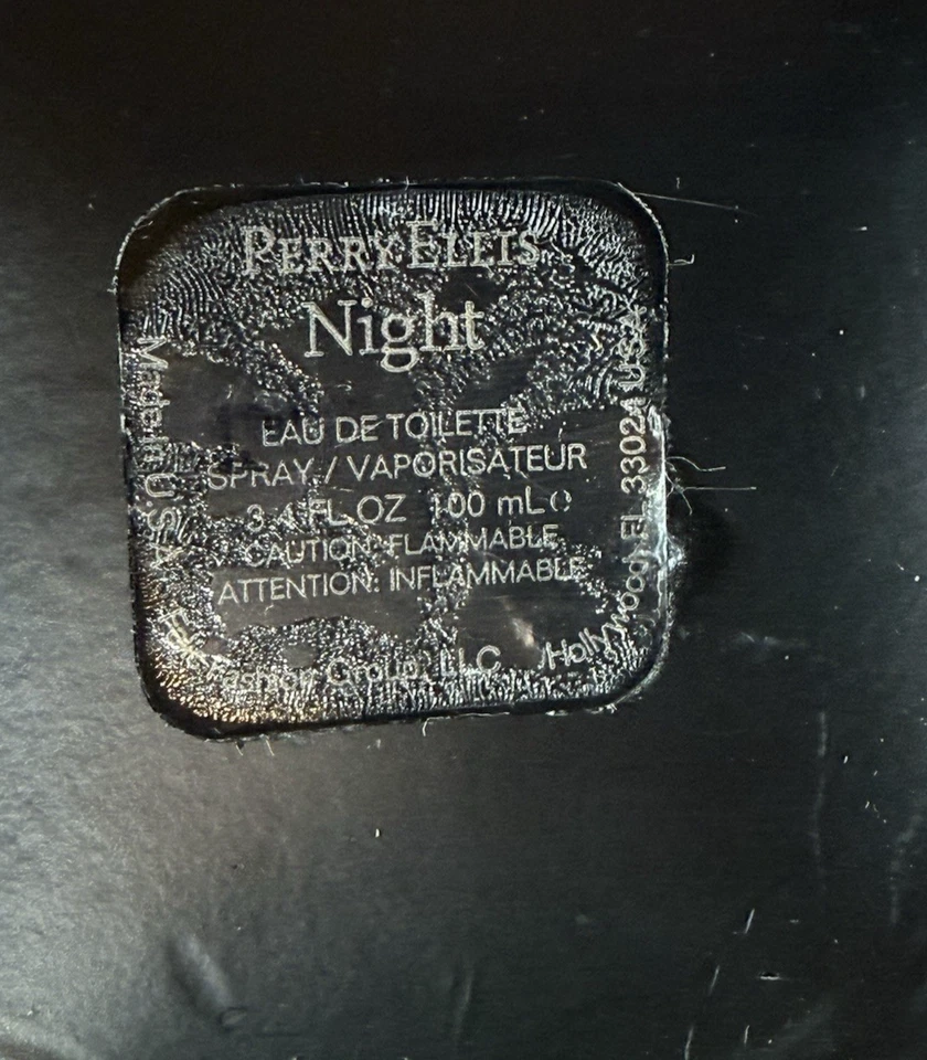 Perry Ellis Night Eau de Toilette Hombres EDT Spray 3.4 OZ Foto 4 de 4
