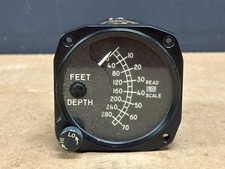 Vintage WWII Weston Depth Indicator Model 841 P/N ID-355/AQS2 New