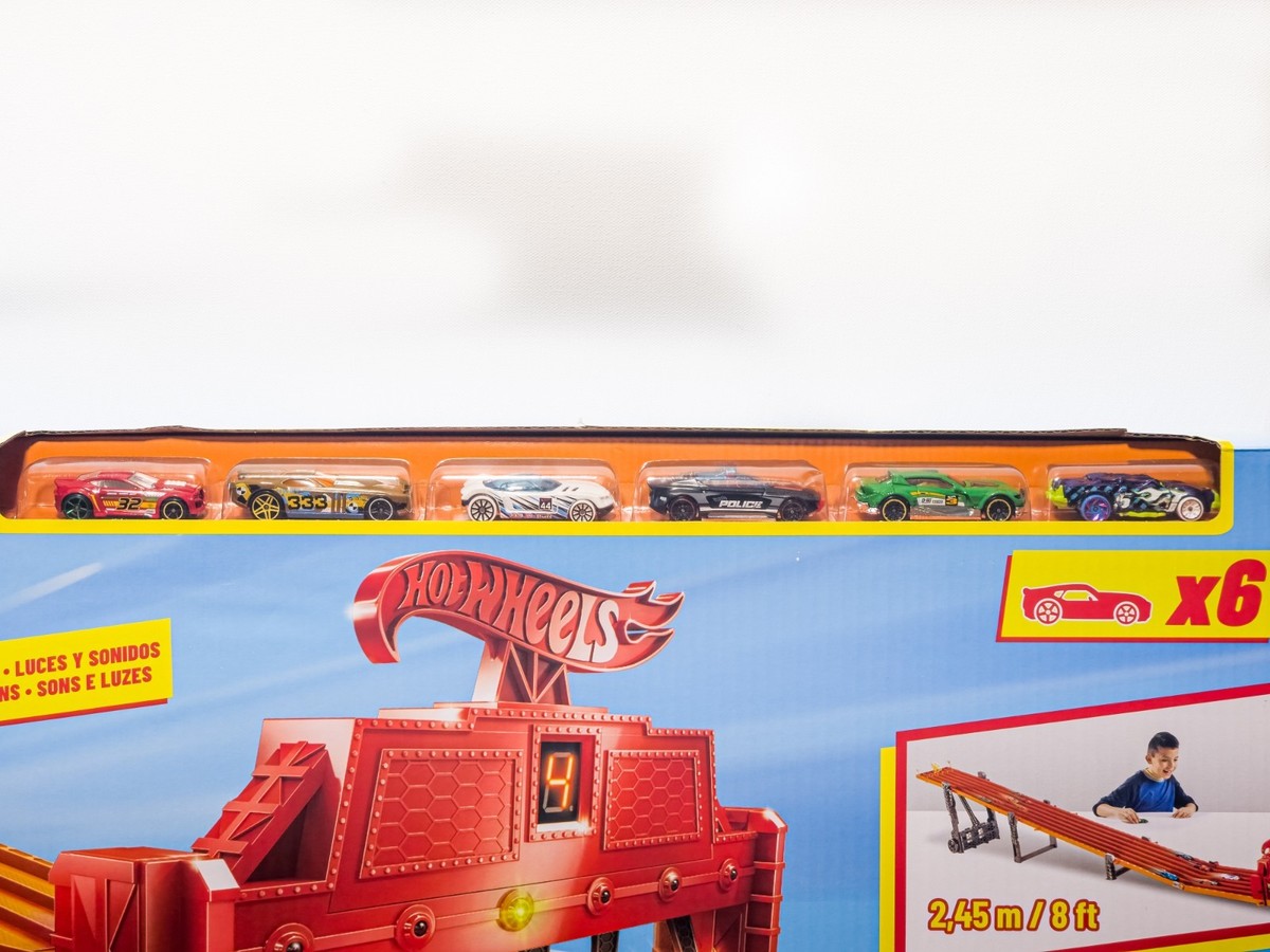 Hot Wheels Super 6 Lane Raceway Playset for sale online | eBay