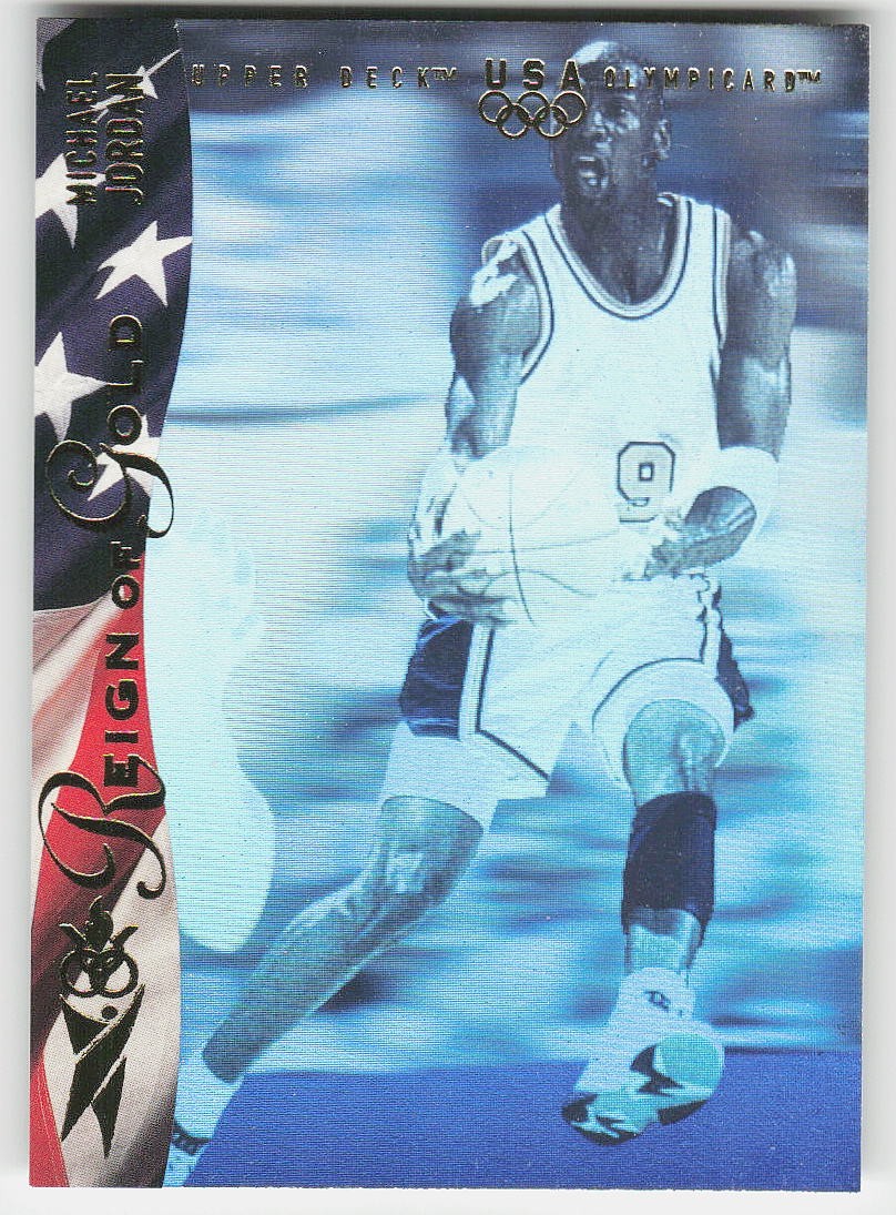 1996 Upper Deck USA Olympicards #RN1 Michael Jordan MULTISPORT USA
