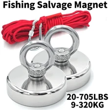 Super Strong Neodymium Fishing Magnet Hook N52 Heavy Duty Rare Earth Magnet with