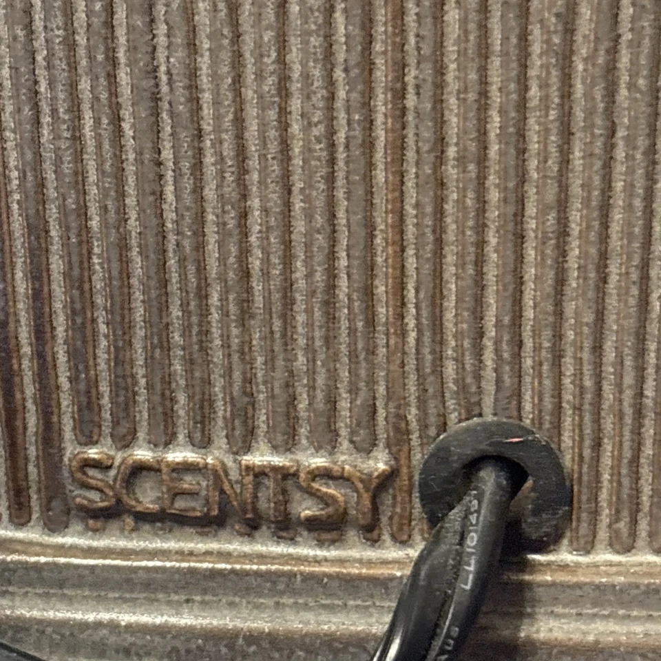 Scentsy Fragrant Wax Warmer Jane Gray Wrought Iron Look Retired NO BOX - Image 4 of 4