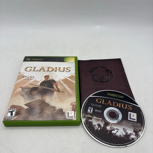 Gladius (Microsoft Xbox, 2003) CIB Complete w/ Manual Tested