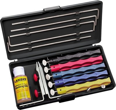 Lansky Sharpening Tool Deluxe 5 Stone System LKCLX