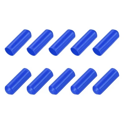 16 Stk. Wärmeschrumpf-Endkappen 15mm x 45mm, blau, für Kabel, wasserdicht - Bild 1 von 4
