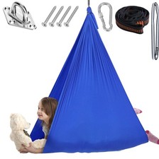 Sensory Swing Therapy Swing Hammock Indoor Outdoor for Kids, Hardware Include...
