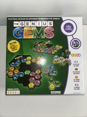 The Genius Gems Strategy Puzzle Game Boxed Set Brand New Sealed