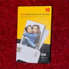 Kodak Instant Print Cartridge 2.1x3.4in 30 Sheet Glossy for Mini Shot 2