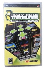 Midway Arcade Treasures: Extended Play (Sony PSP, 2005) Tested No Manual