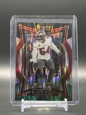 2024 Panini Select - Concourse Lavonte David #79 Black & Green Shock Prizm