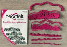 Heartfelt Creations Regal Borders And Pockets Die Sets