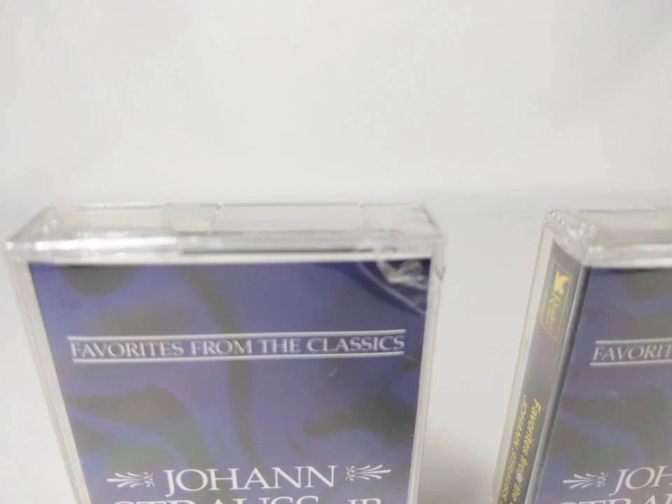 Vintage 1993 "Favorites From The Classics: Johann Strauss, Jr." Cassettes 1 & 2 - Image 3 of 4