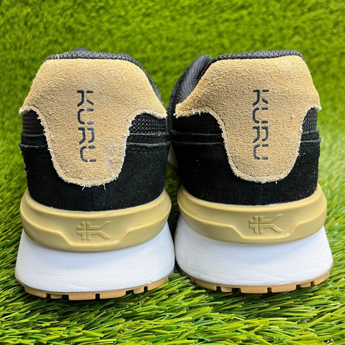 Kuru Apogee Retro Mens Size 9.5 Black White Beige Athletic  display picture 2