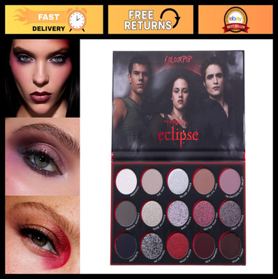 Limited Edition 15-Shade Eyeshadow Palette - Matte, Metallic & Glitter - High-Pi