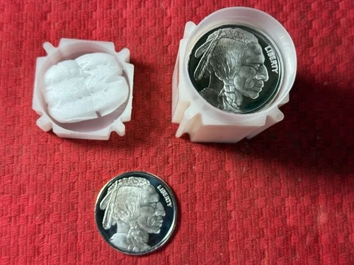 Immaculate  20 coin lot- American Buffalo Silver Rounds  All BU+++