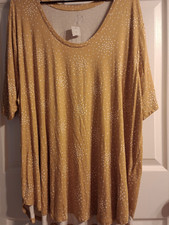 MAURICES Women's Super Soft Beige Shirt Blouse Size 3X NWT (A47)