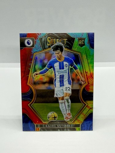 Kaoru Mitoma [Tie Dye] #196 2022 Panini Select Premier League card