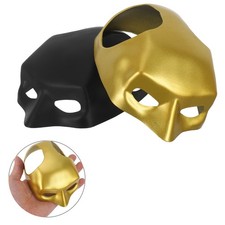 2pcs Cat Bat Mask: Halloween Cat Bat Costume Hat - Masquerade Headgear Pet Cap