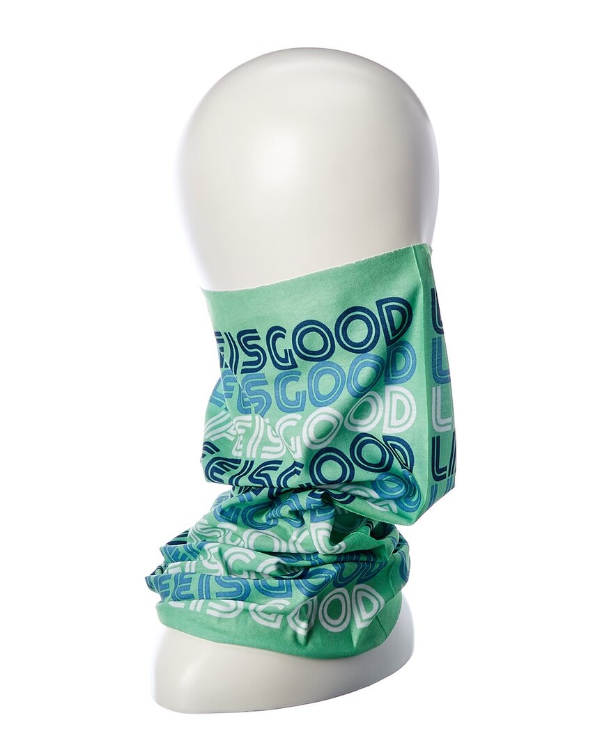 Life Is Good Headband/Neck Gaiter Women's Green Os
