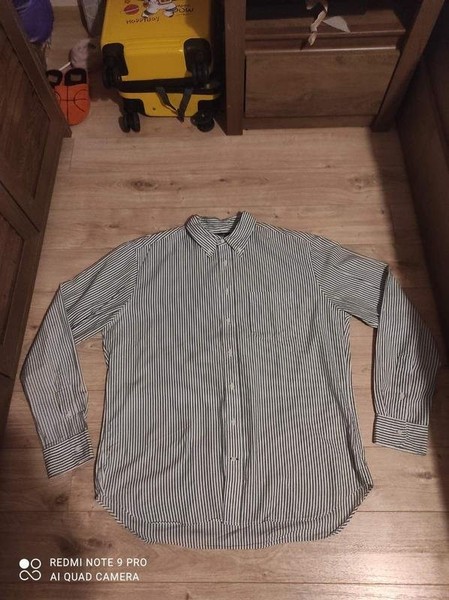 Men Gitman Shirt White XL