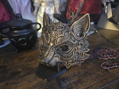 Barock Wolf Maske - Dark Regal Predator Fox Maske Ornament
