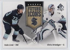2021-22 SP Authentic Future Icons 146/399 Kole Lind Chris Driedger #FI-24 1fc5