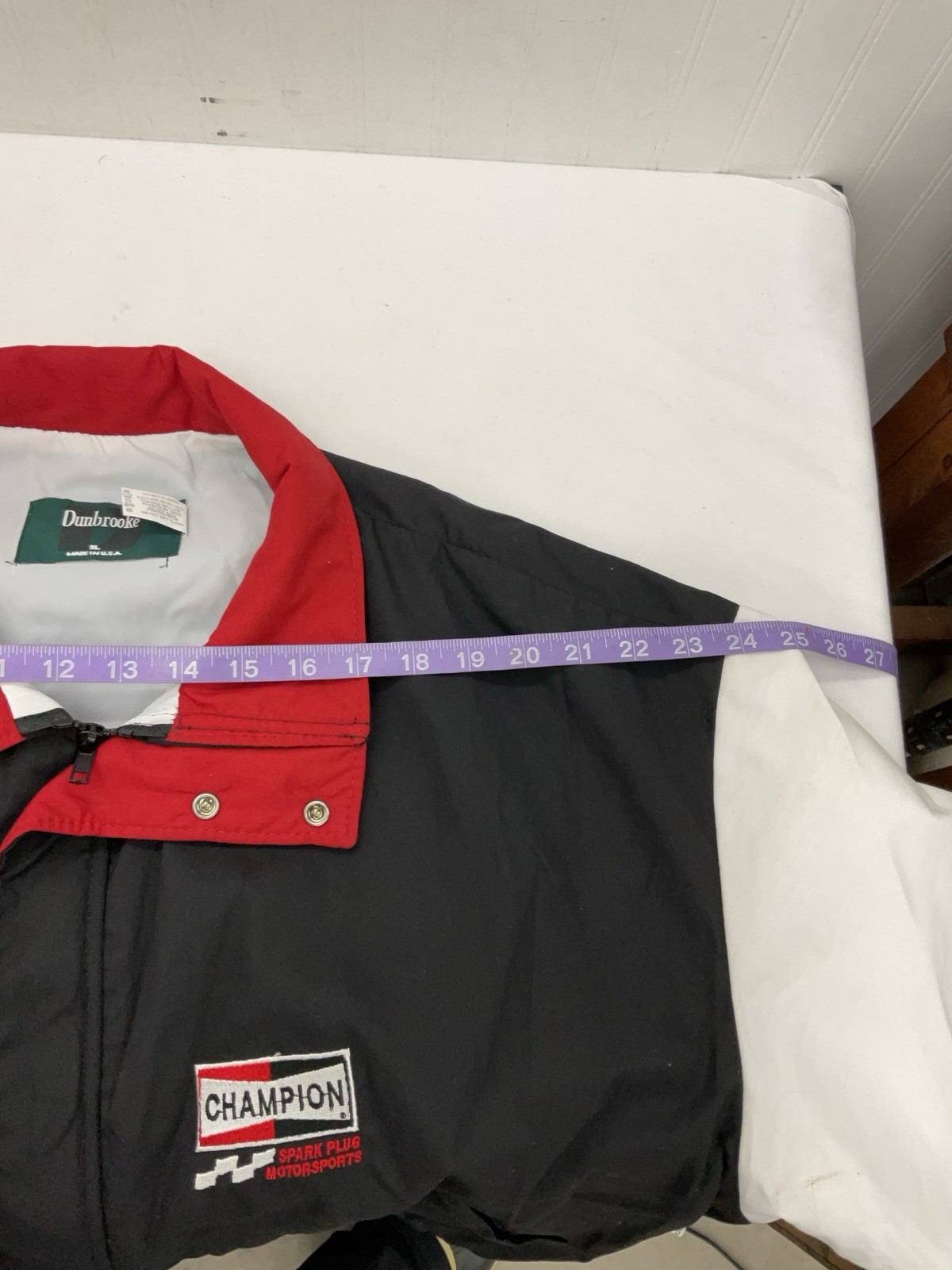 Dunbrooke Men's Campion Racing Jacket Spark Plug … - image 8