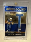 2025 Donruss Elite Football Gold Justin Herbert #36
