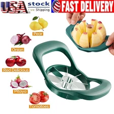Apple Slicer Corer Cutter Divider 8 Blades Stainless Steel Kitchen Tool