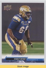 2023 Upper Deck CFL Blue Stanley Bryant #49 READ 1g4p