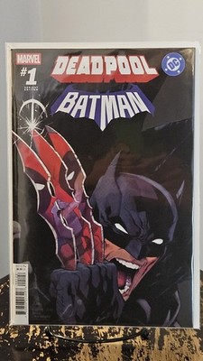 DEADPOOL BATMAN #1 STEGMAN HOMAGE VARIANT COVER 2025 MARVEL DC CROSSOVER