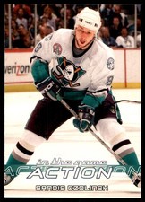 Sandis Ozolinsh 2003-04 In The Game Action #82 Mighty Ducks NHL READ FREE SHIP