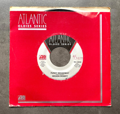 7'' Wilson Pickett - Funky Broadway / Hey Jude - US Atlantic