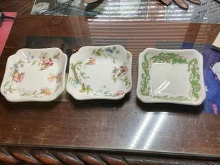 3 Different New York Central Railroad Dining Car Butter Pats