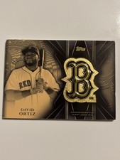 David Ortiz 2016 Topps Commmeorative Team Gold Logo Pin #TLP-DO Red Sox