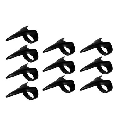 10 Pieces Gothic Nails Rings Finger Claws Nails Cosplay Party Accessories