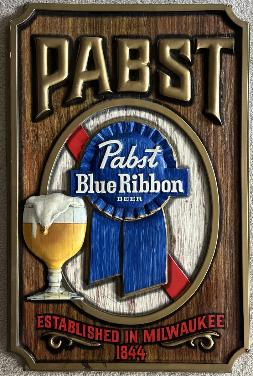 Vintage Pabst Blue Ribbon Sign for sale | eBay