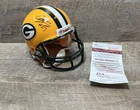 Eddie Lacy Signed Autograph Green Bay Packers Mini Football Helmet w/ COA JSA