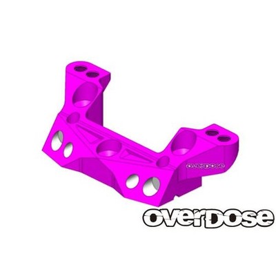 OVERDOSE OD2171 Aluminum Rear Upper Arm Mount Purple for XEX & XEX Vspec. Drift