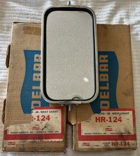 Delbar Lot Of 3 Jr West Coast Hr-124 Truck Mirrors Stainless 6x11 Vintage Read Delbar Lot Of 3 Jr West Coast Hr-124 Truck Mirrors Stainless 6x11 Vintage Read