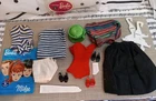 Mattel Barbie Fashions Hanger Booklet Shoes Accessories Lot Vintage 1960s