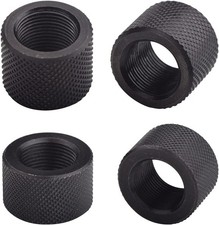 4 Pack 1/2 X 28 2PC  5/8 X 24 2PC Steel Thread Protector
