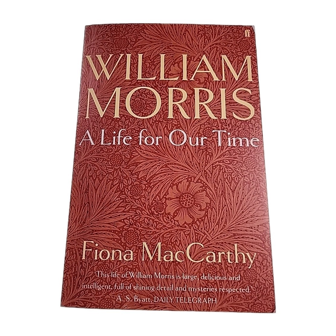 William Morris Life of Our Time Fiona MacCarthy 1994 Paperback Book