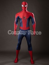 The Amazing Peter Parker Cosplay Costume 2014 Movie Men Clothes for Halloween