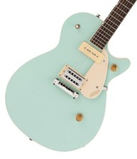 Gretsch G2215-P90 Junior Jet Mint Metallic E-Gitarre mit Koffer