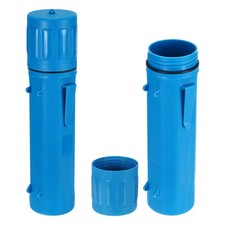 2pcs Welding Rod Storage Tube, 14 Inch Electrode Holder Container Light Blue