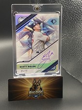 2025 Topps Diamond Icons Scott Rolen /15 Auto Polychromatic INK Purple
